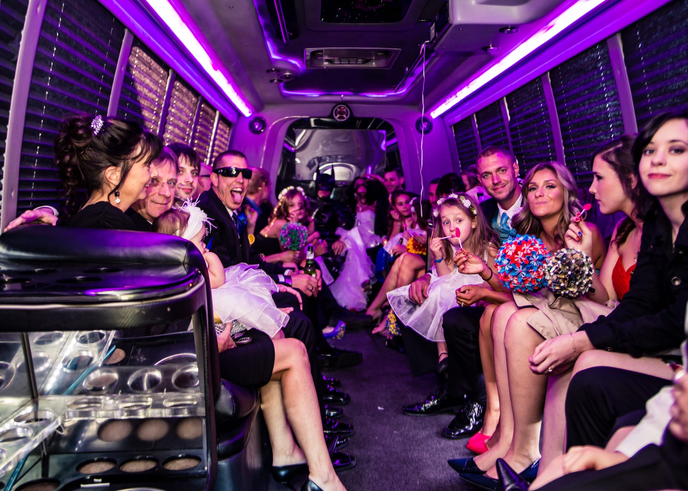 Night Party limo hire in Melbourne